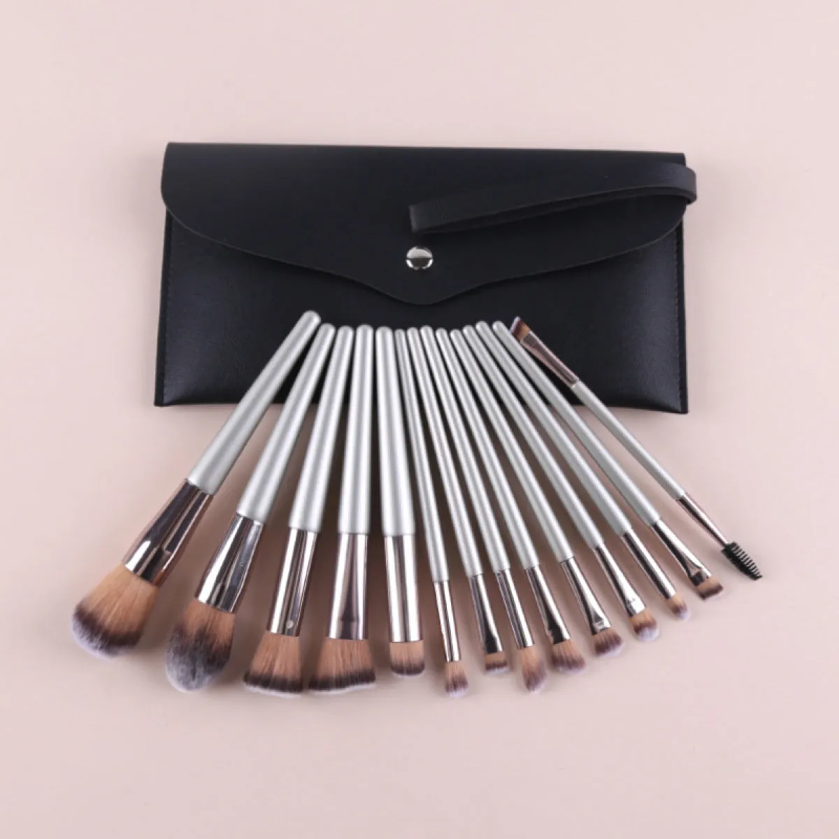 10Pcs Cone Makeup Brush Set