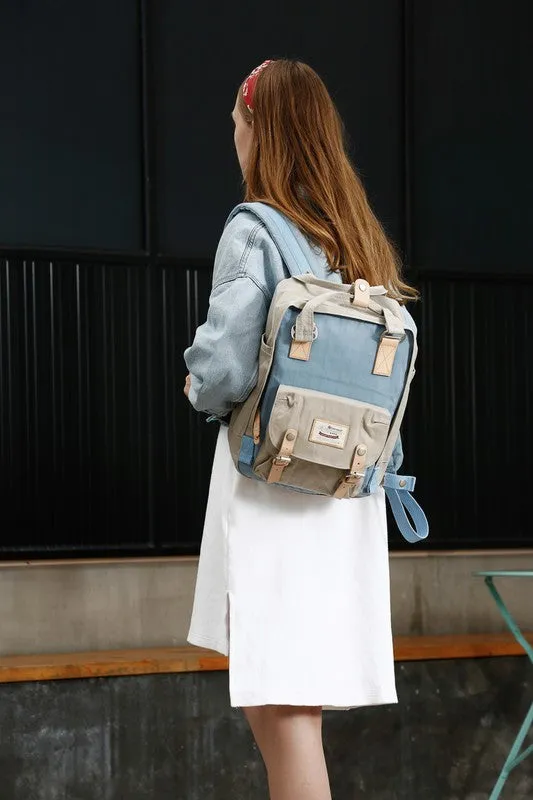 14.9 VINTAGE WATERPROOF BACKPACK-MULTI