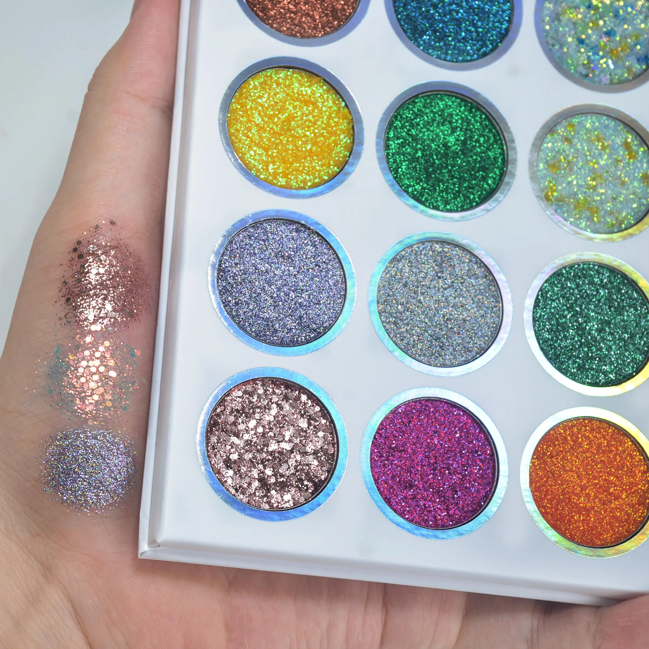 16 Color Tintark Glitter Butter Sparkle Eyeshadow Palette