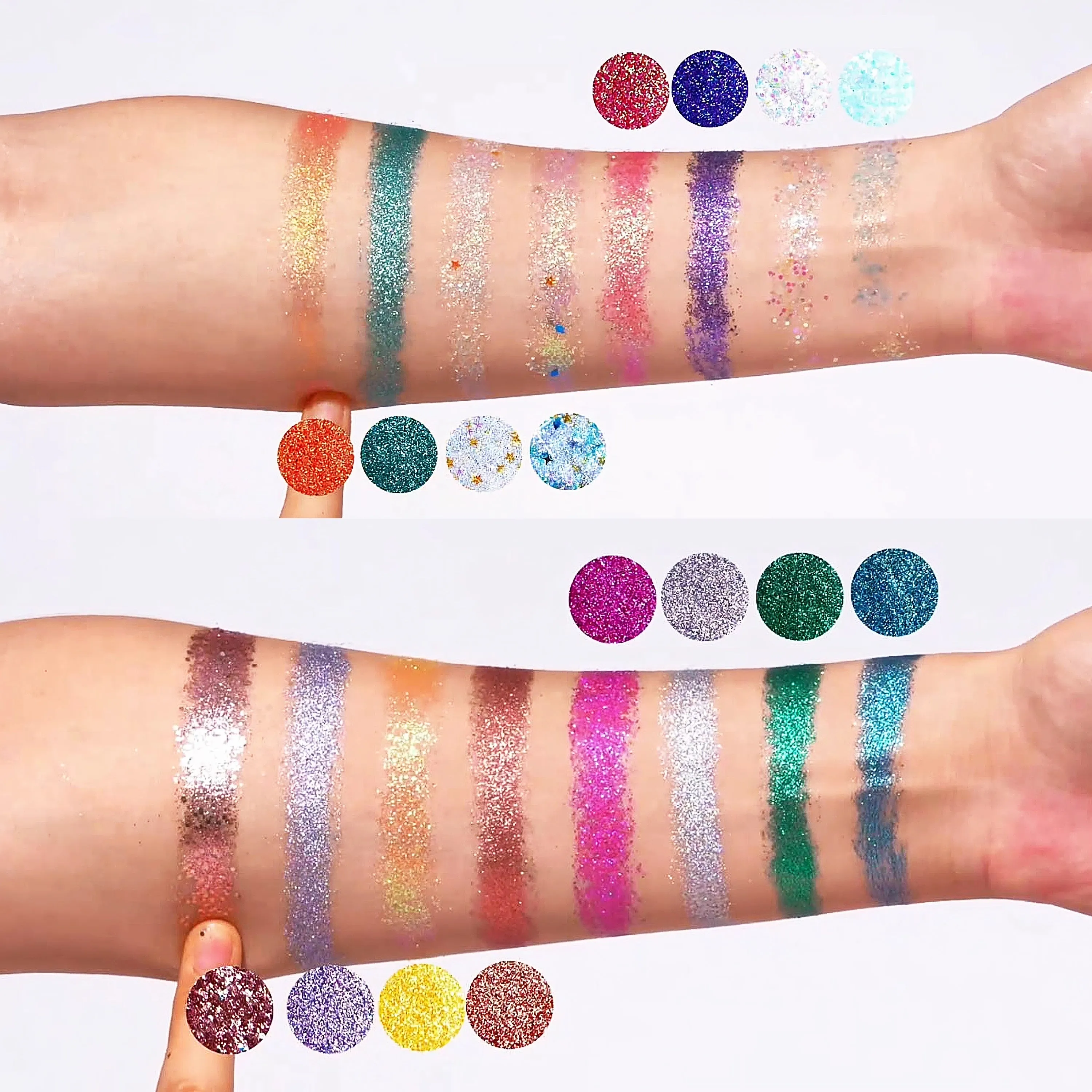 16 Color Tintark Glitter Butter Sparkle Eyeshadow Palette