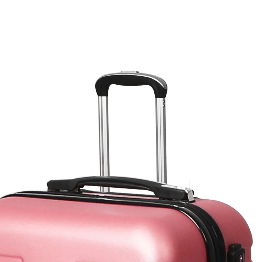 20" Carry On Luggage Case - Rose Gold