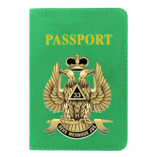 33rd Degree Scottish Rite Wallet - Passport & Credit Card Holder