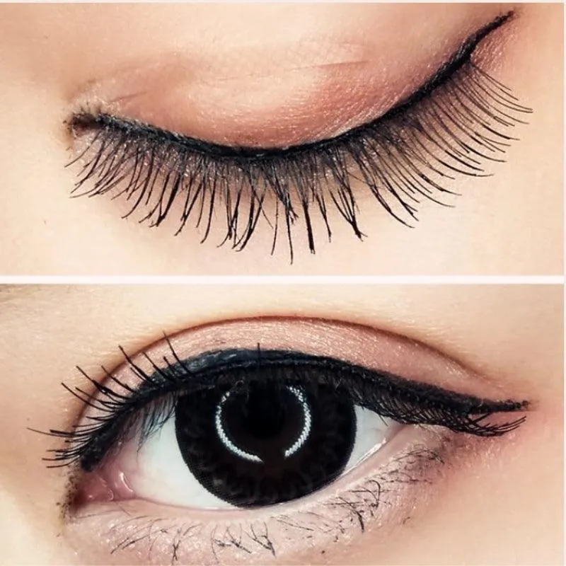 600pcs Brown L Invisible Fiber Double Eyelid Lift Strips Adhesive Stickers Eye