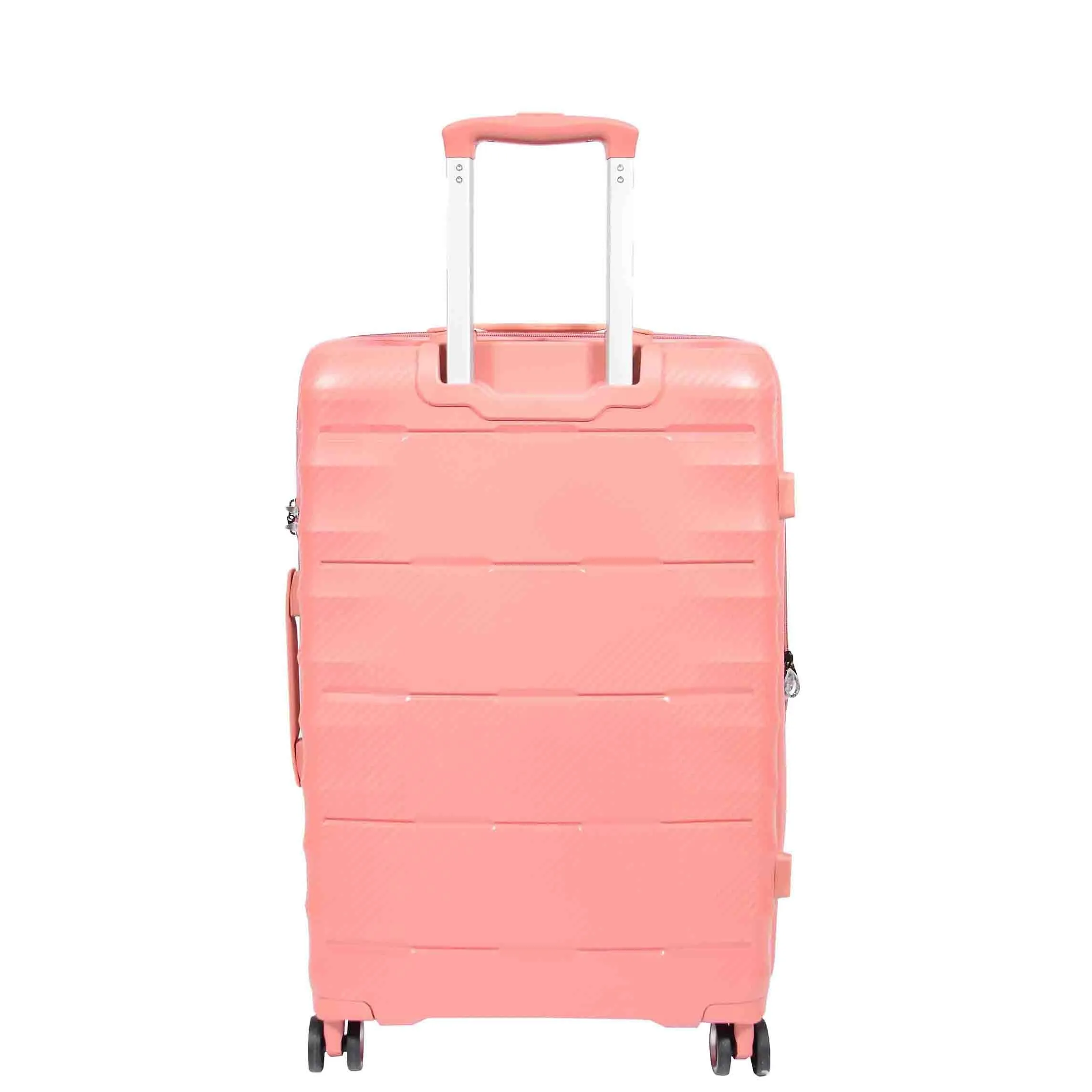 8 Wheel Spinner Luggage Expandable Arcturus Rose Gold