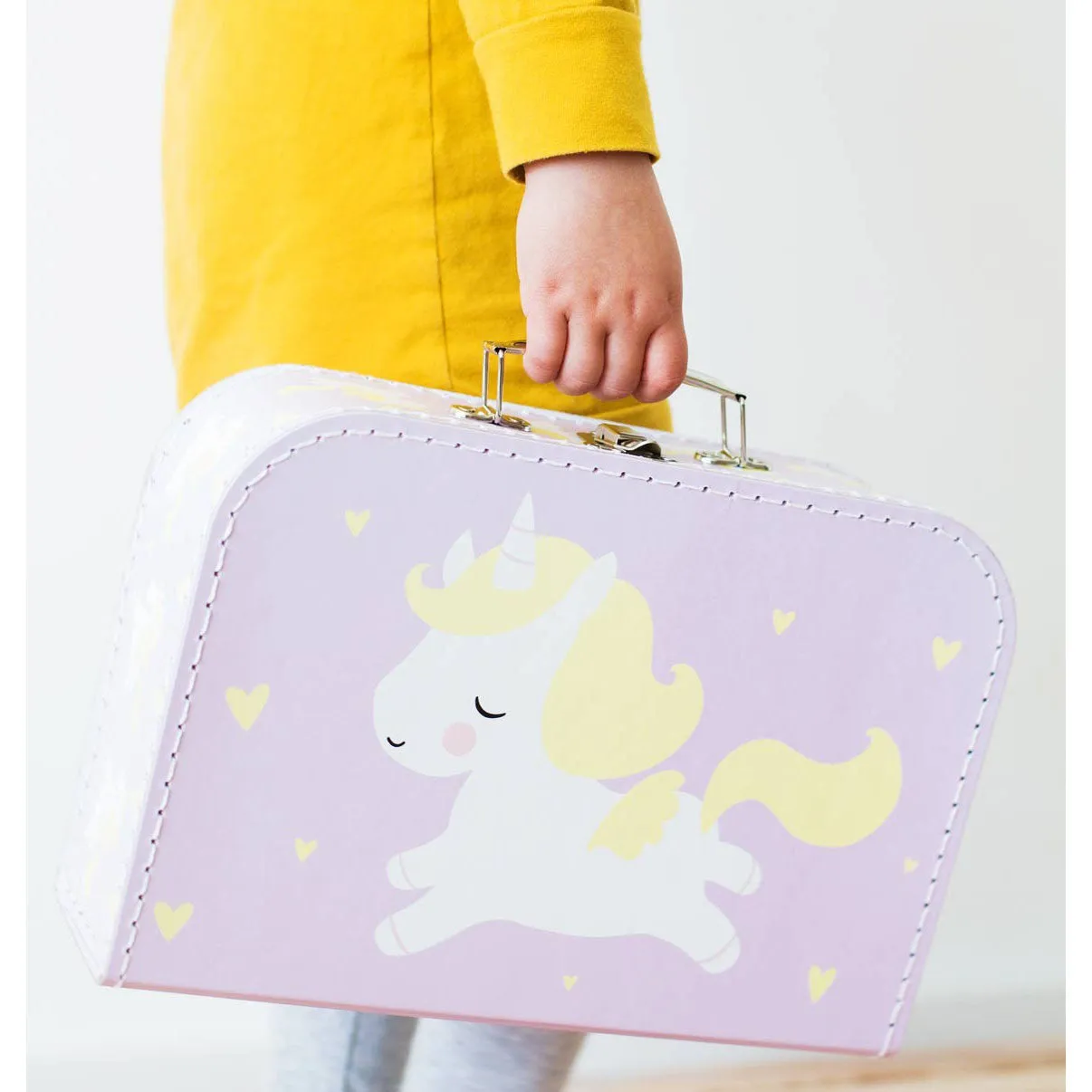 A Little Lovely Company Suitcase Unicorn