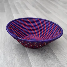 African Wall Basket - Ugandan Baskets - M06