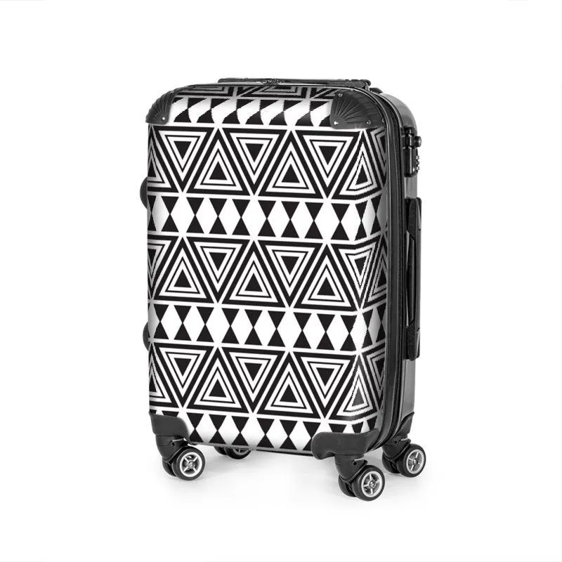 Afrocentric Geo Suitcase