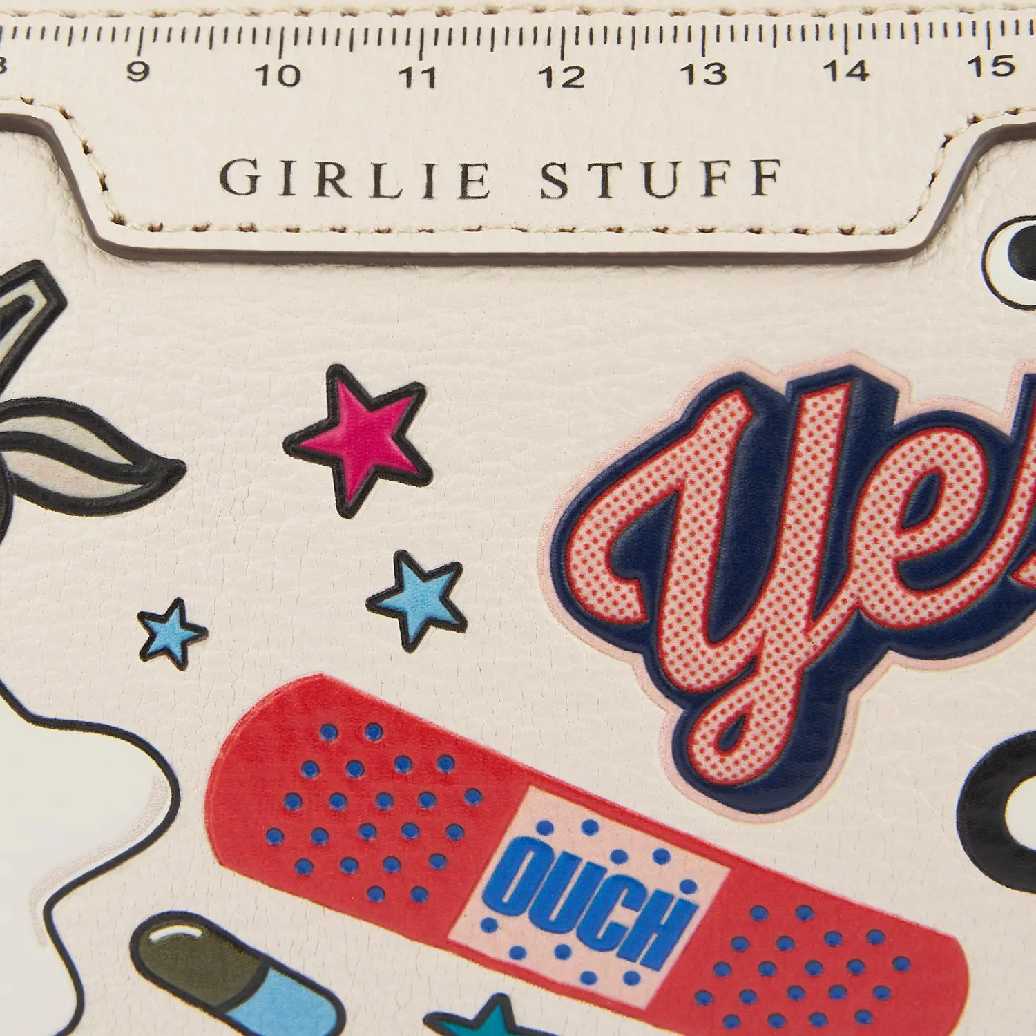 All Over Stickers Girlie Stuff Pouch