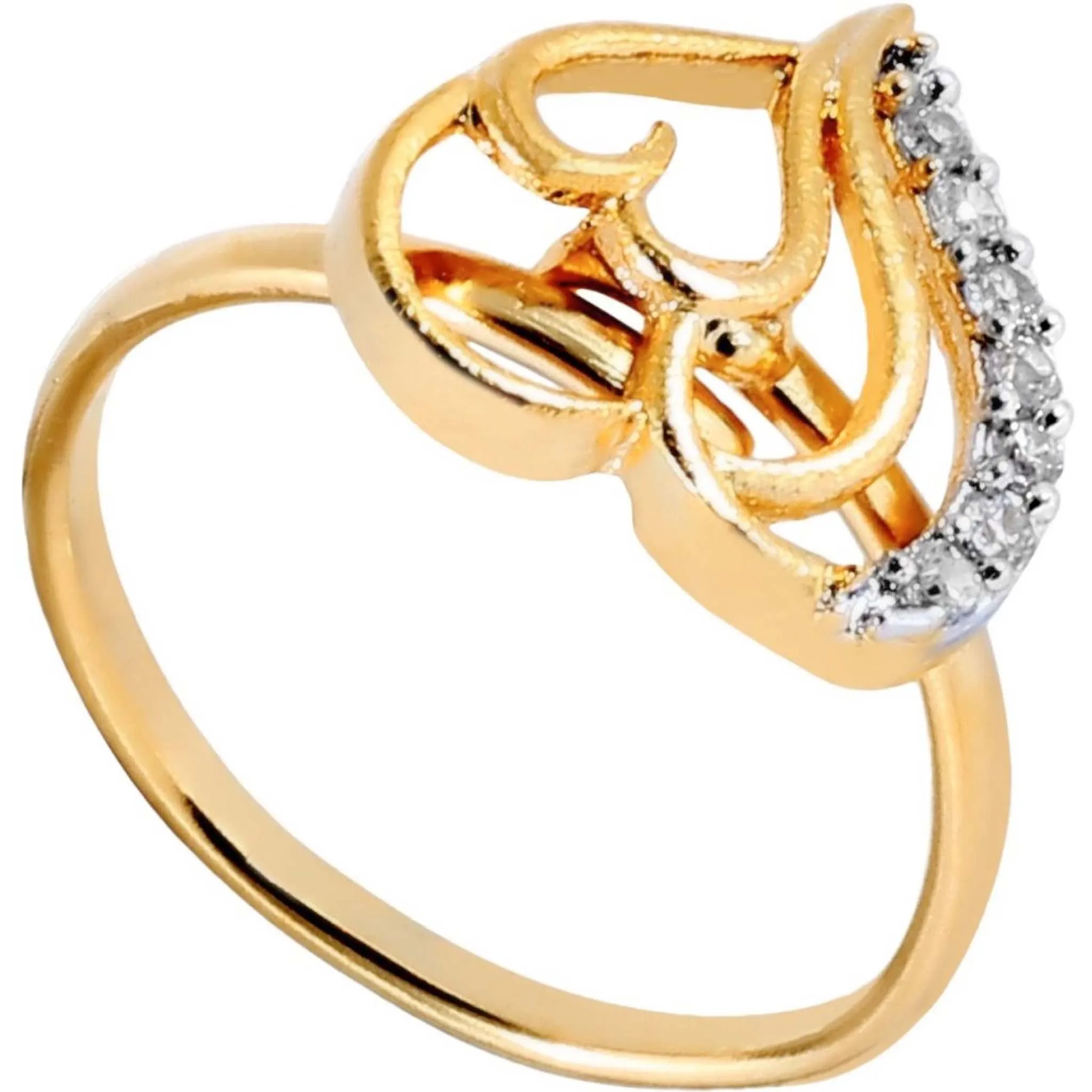 Alloy Jewel Set (Gold & White)