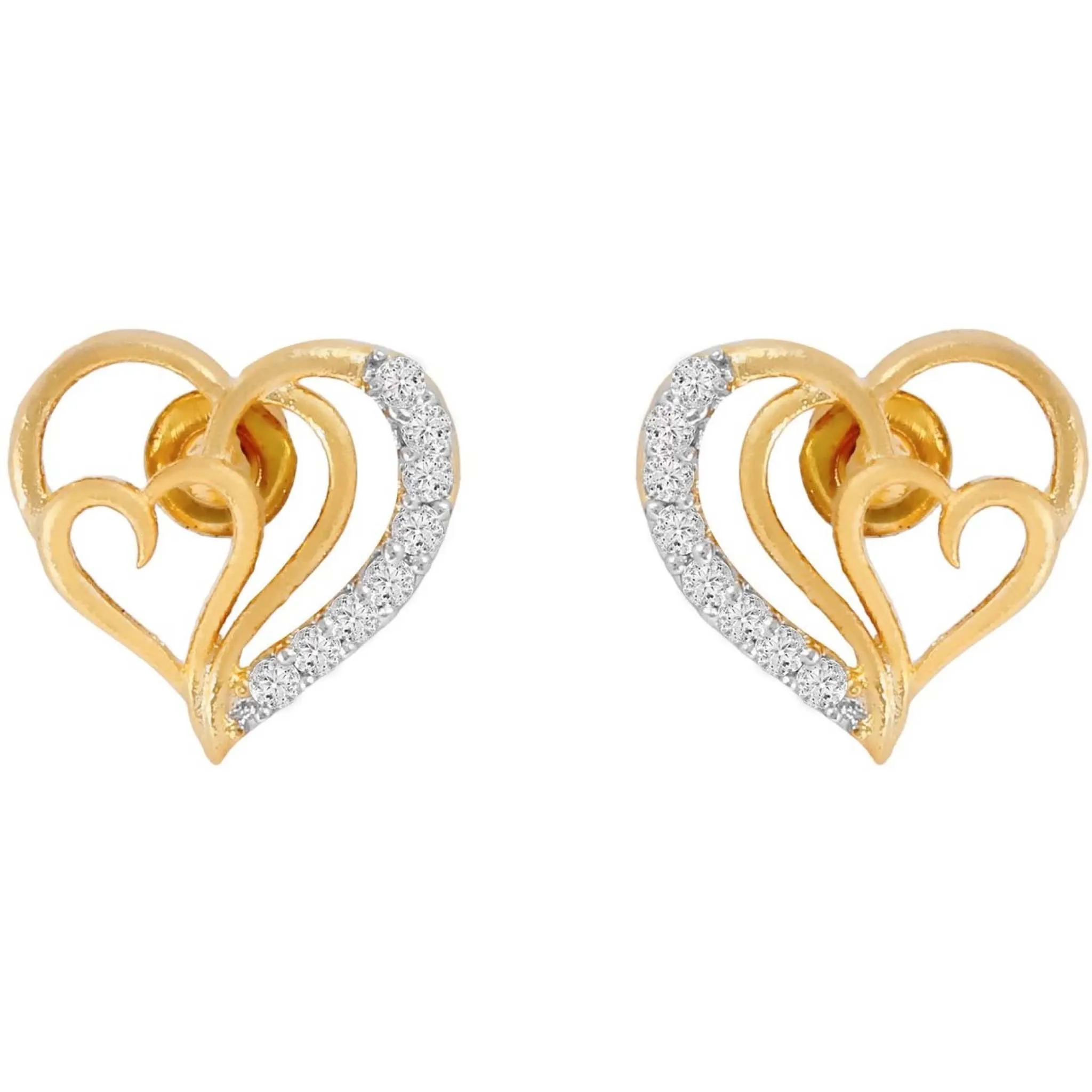 Alloy Jewel Set (Gold & White)