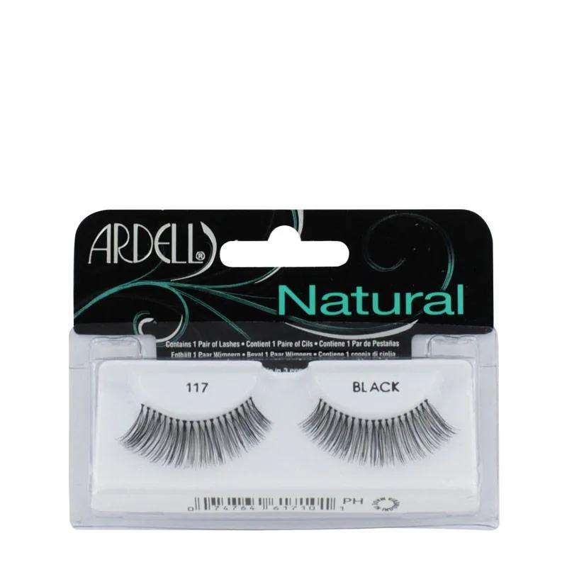 Ardell Natural Eyelashes - Black 117