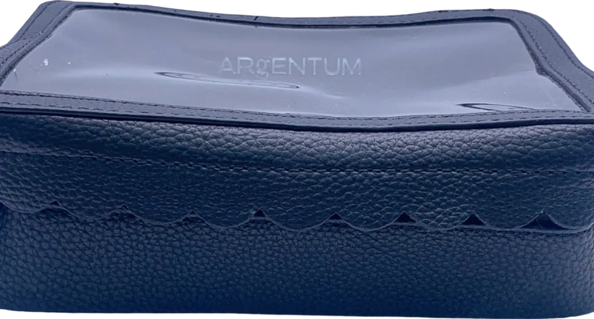 Argentum Black Makeup Bag One Size