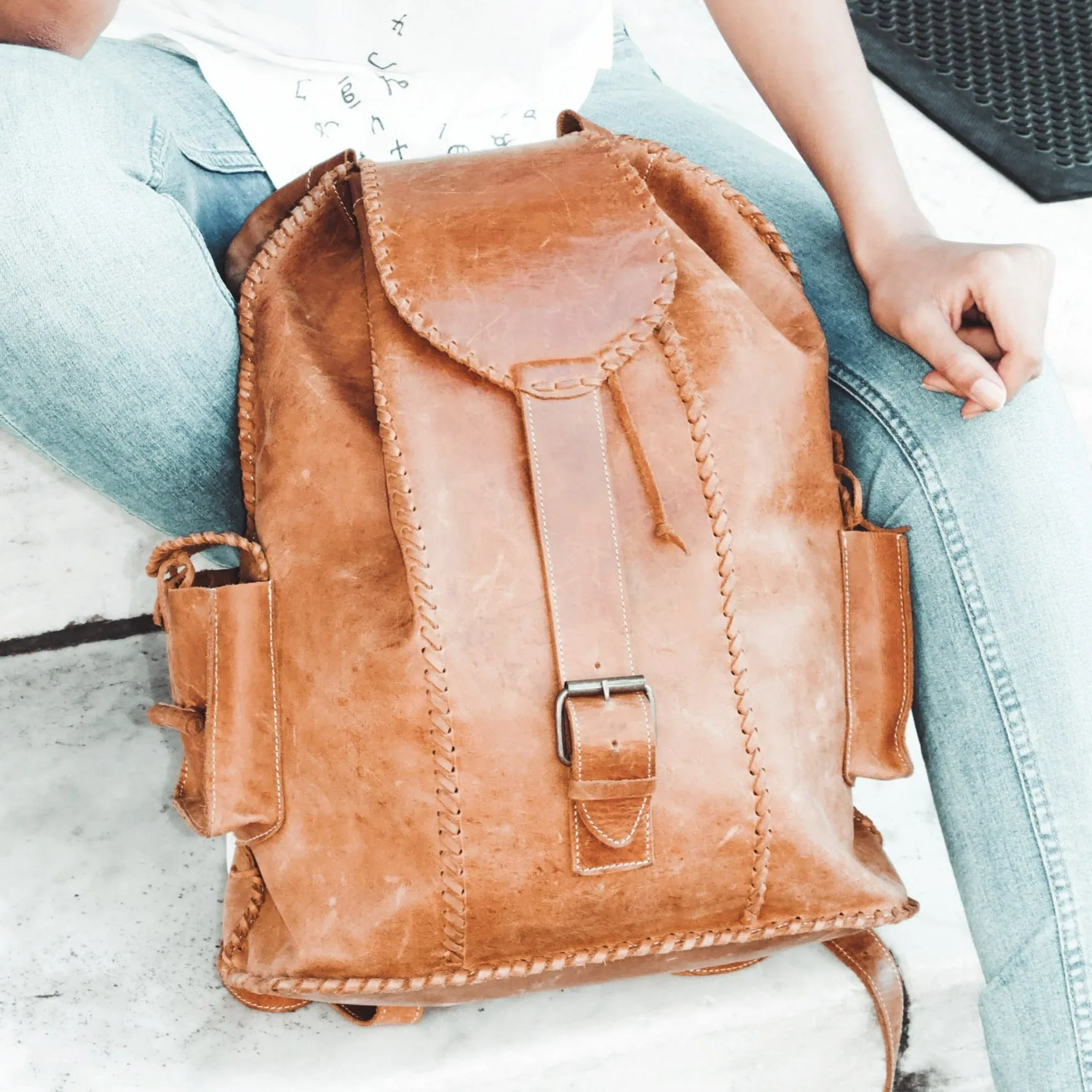 BEKI BACKPACK:Rust Brown