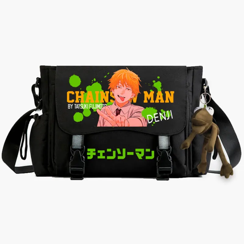 benpaolv Animecore Chainsaw Man Messenger Shoulder Bag