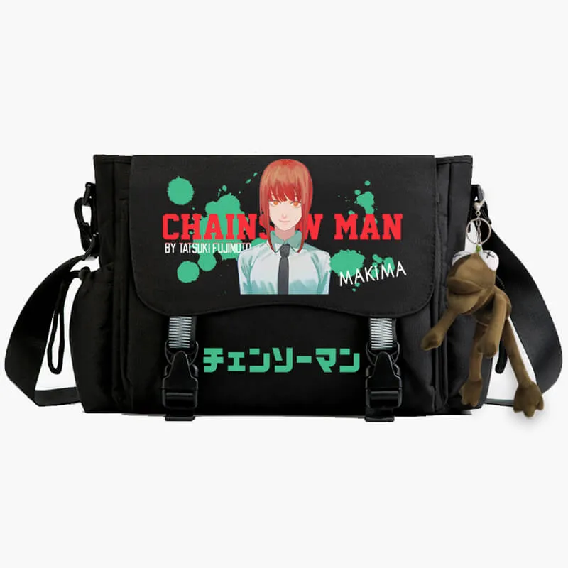 benpaolv Animecore Chainsaw Man Messenger Shoulder Bag