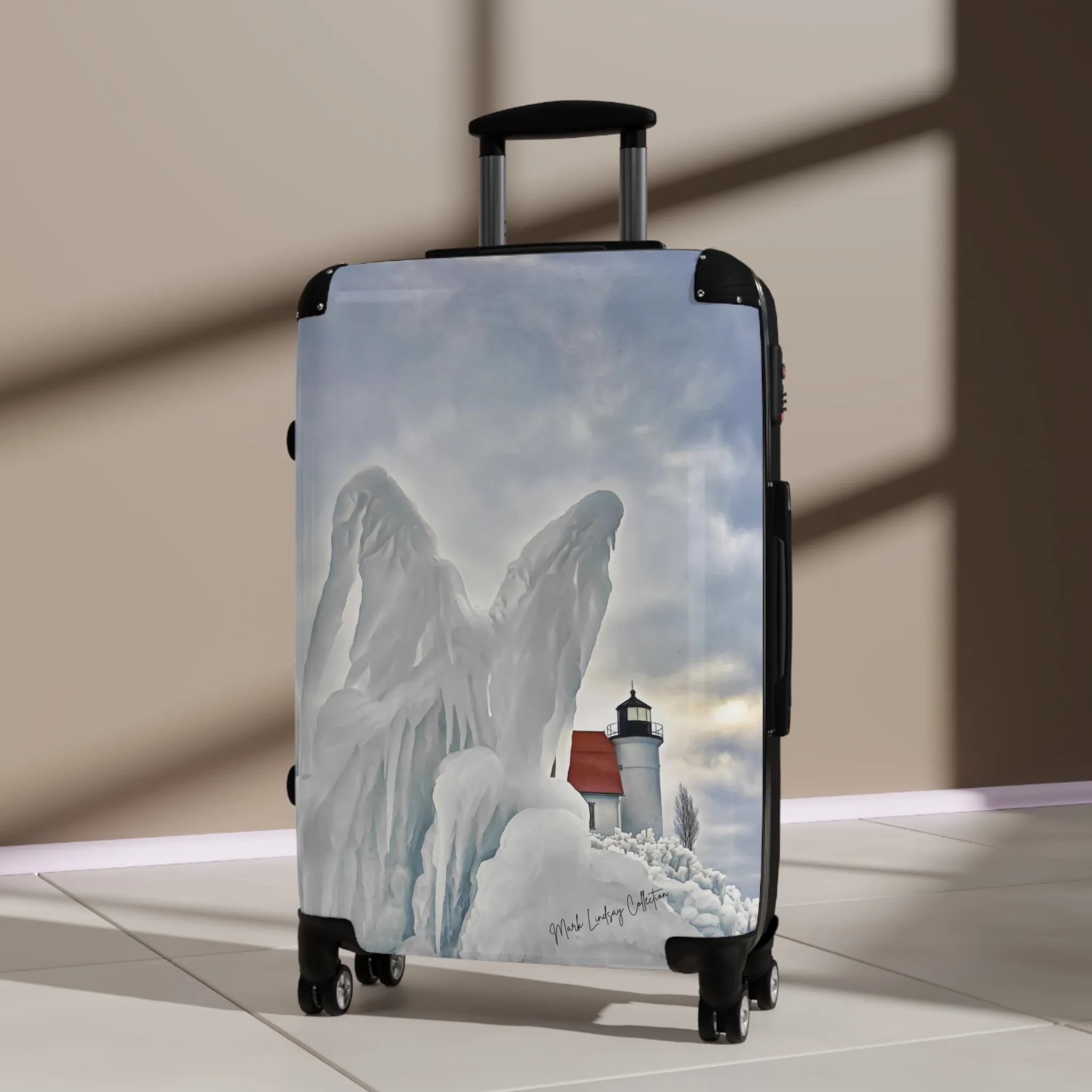 Betsie's Angel Custom Art Luggage