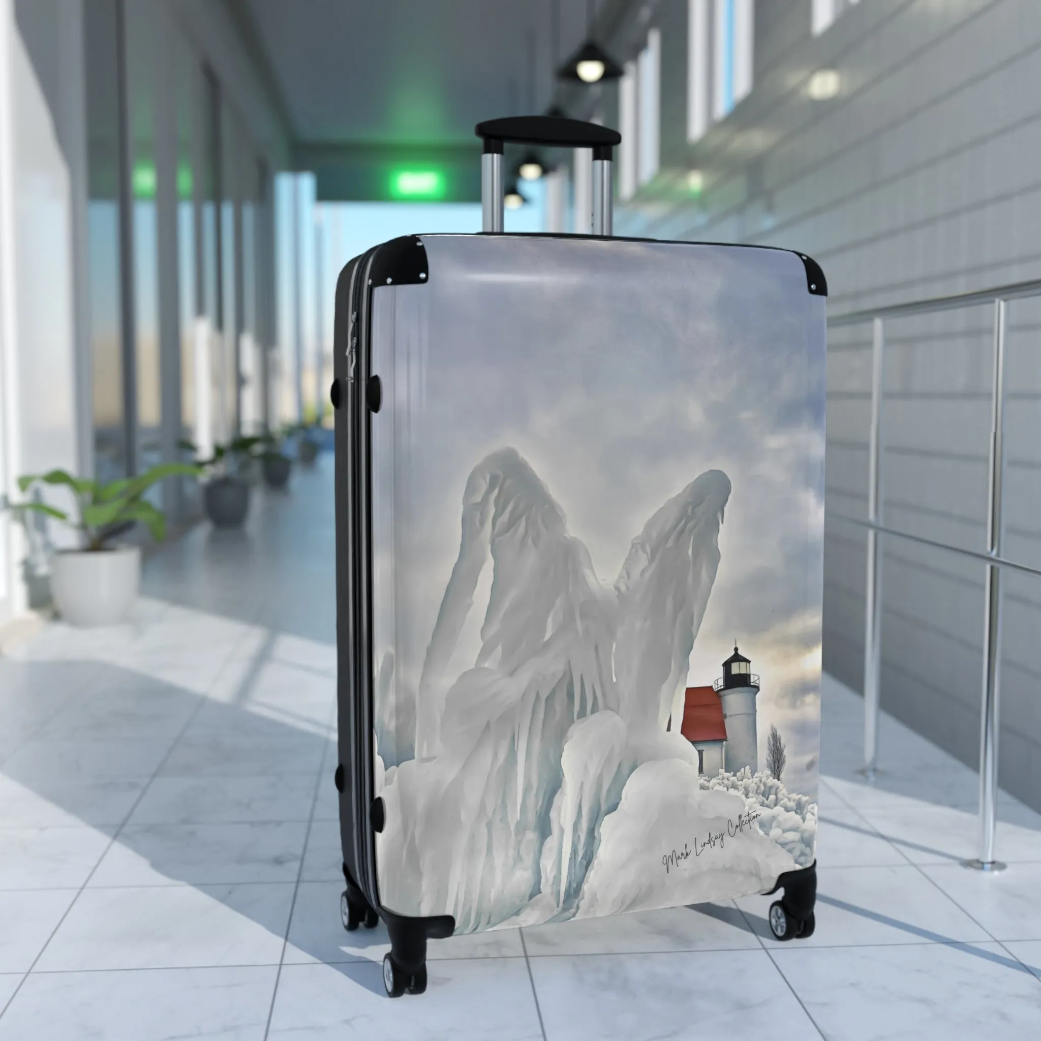 Betsie's Angel Custom Art Luggage