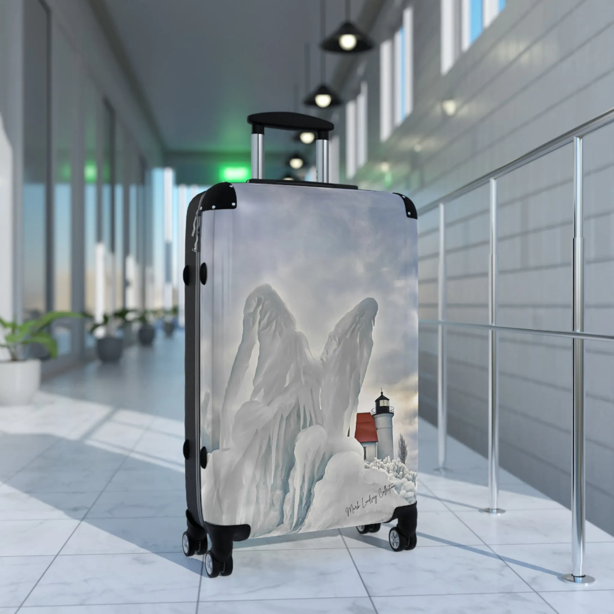 Betsie's Angel Custom Art Luggage