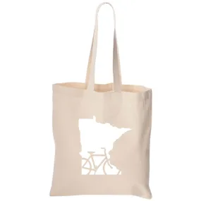 Bike Minnesota Canvas Tote Bag