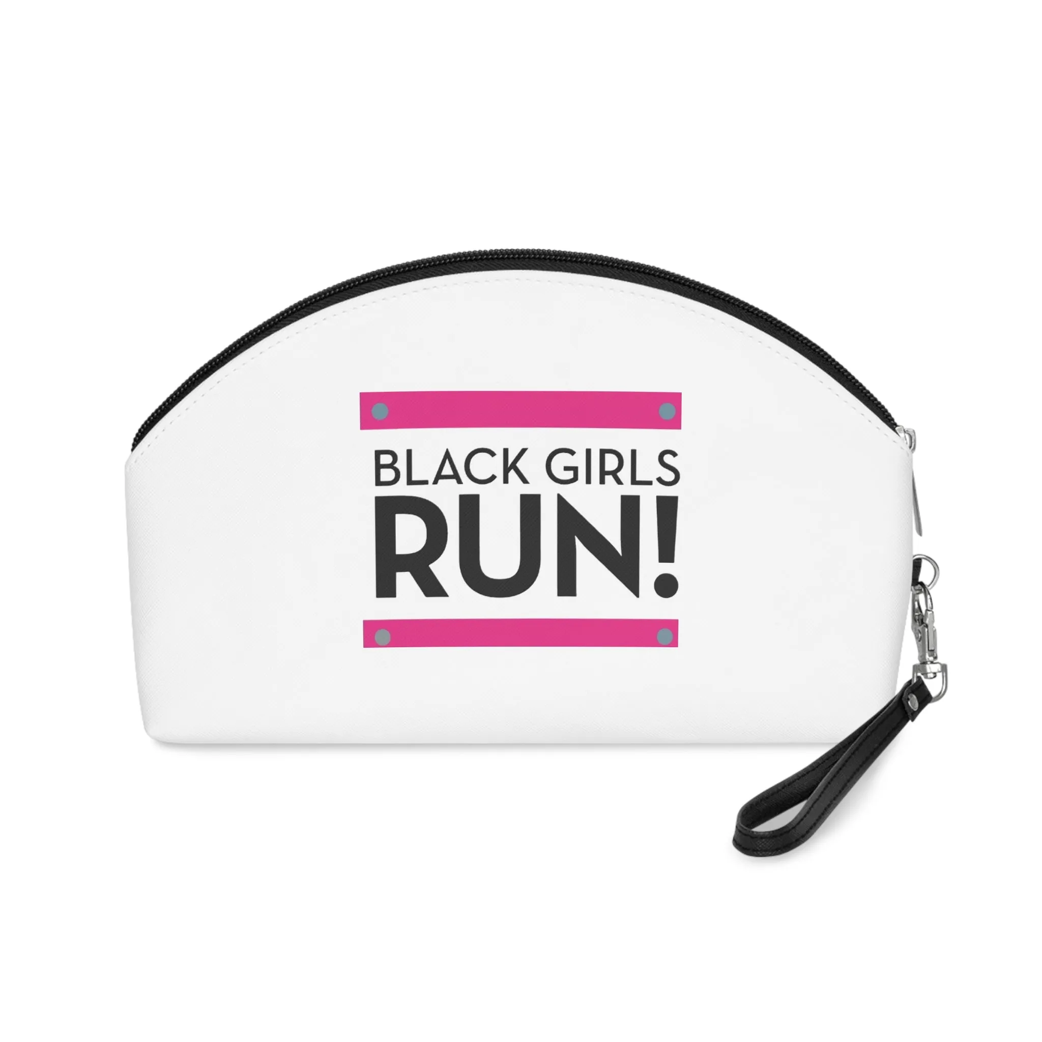 Black Girls Run Makeup Bag