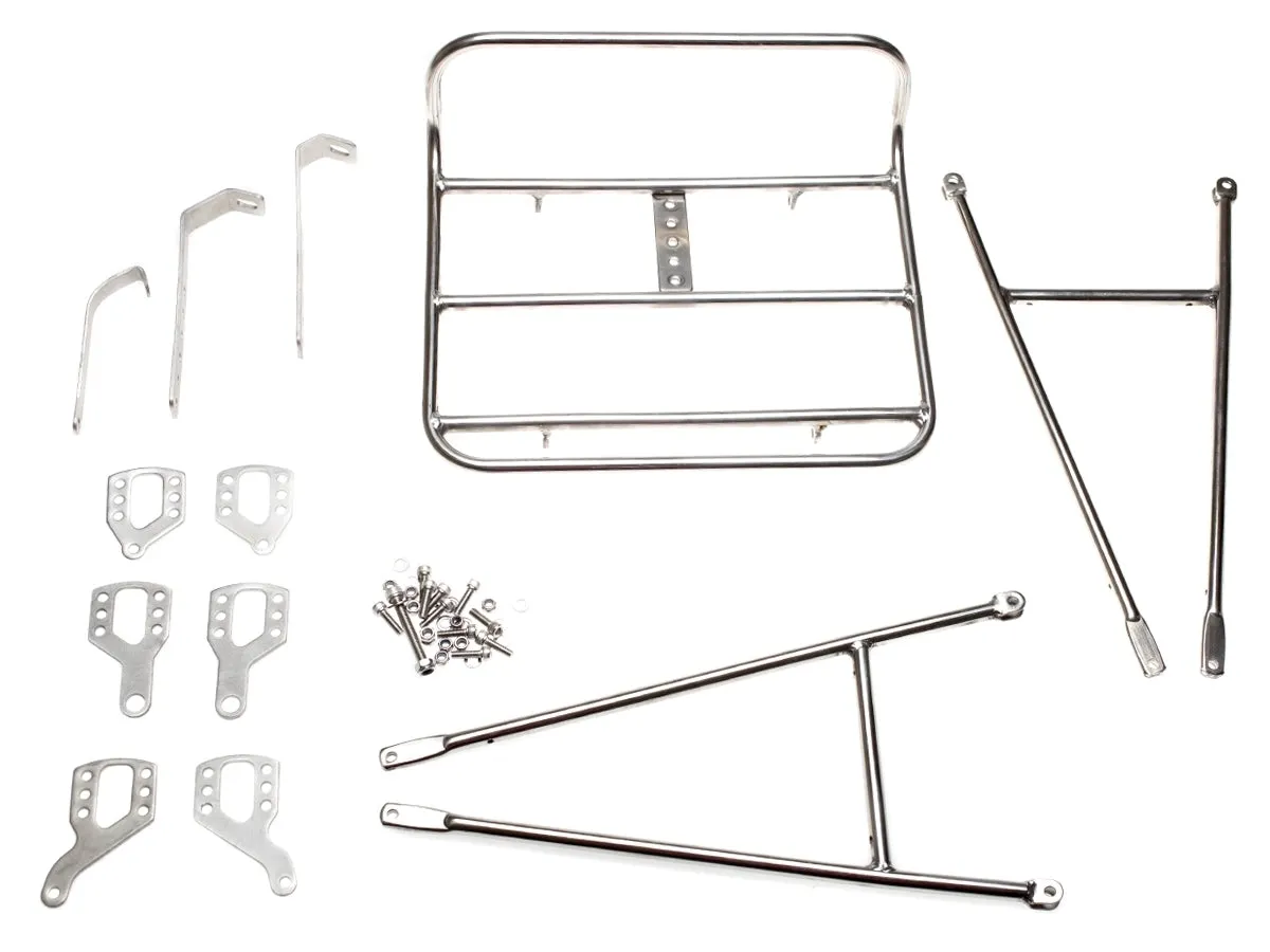 BLB T-RACK FRONT RACK - SILVER