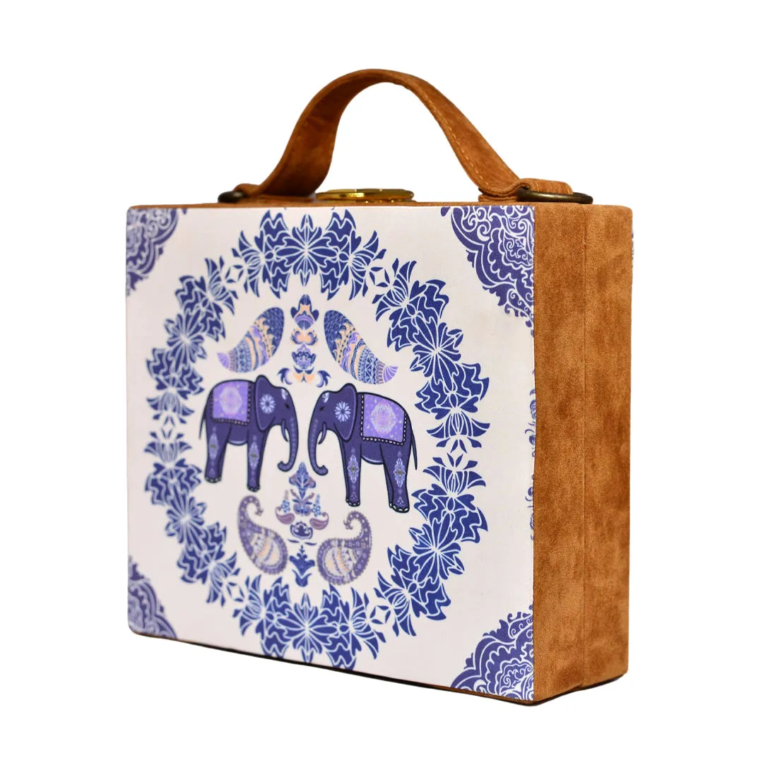 Blue Elephant Suitcase Style