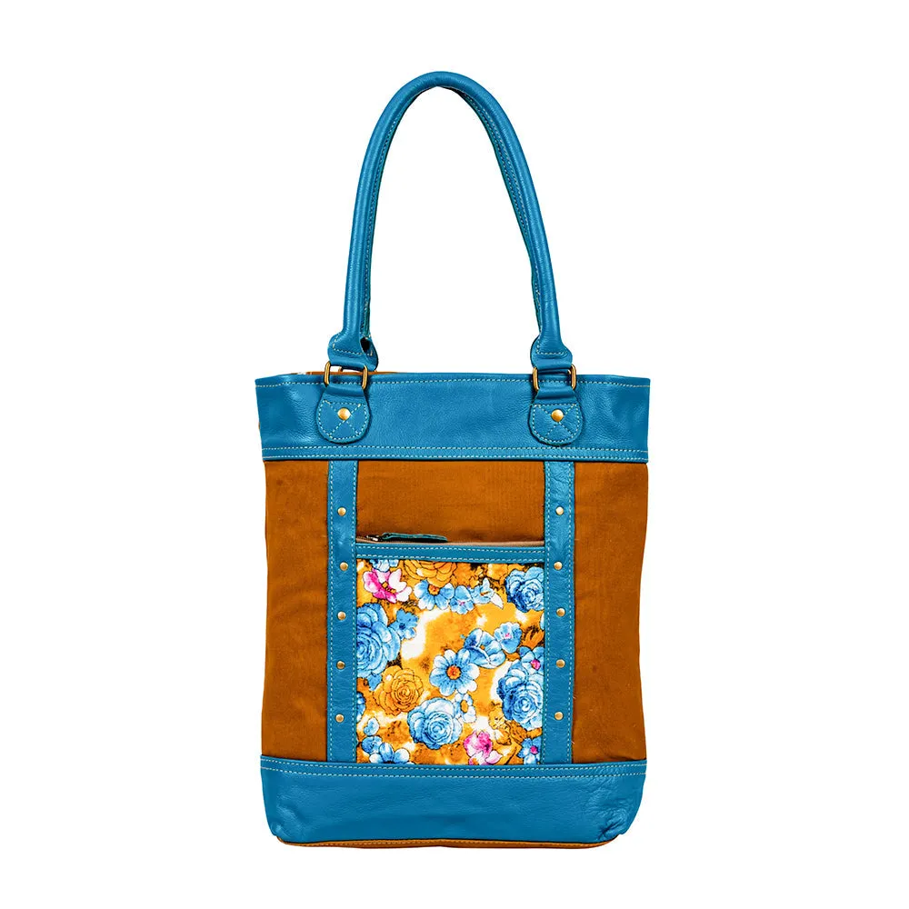 Blue Ridge Blooms Tote Bag