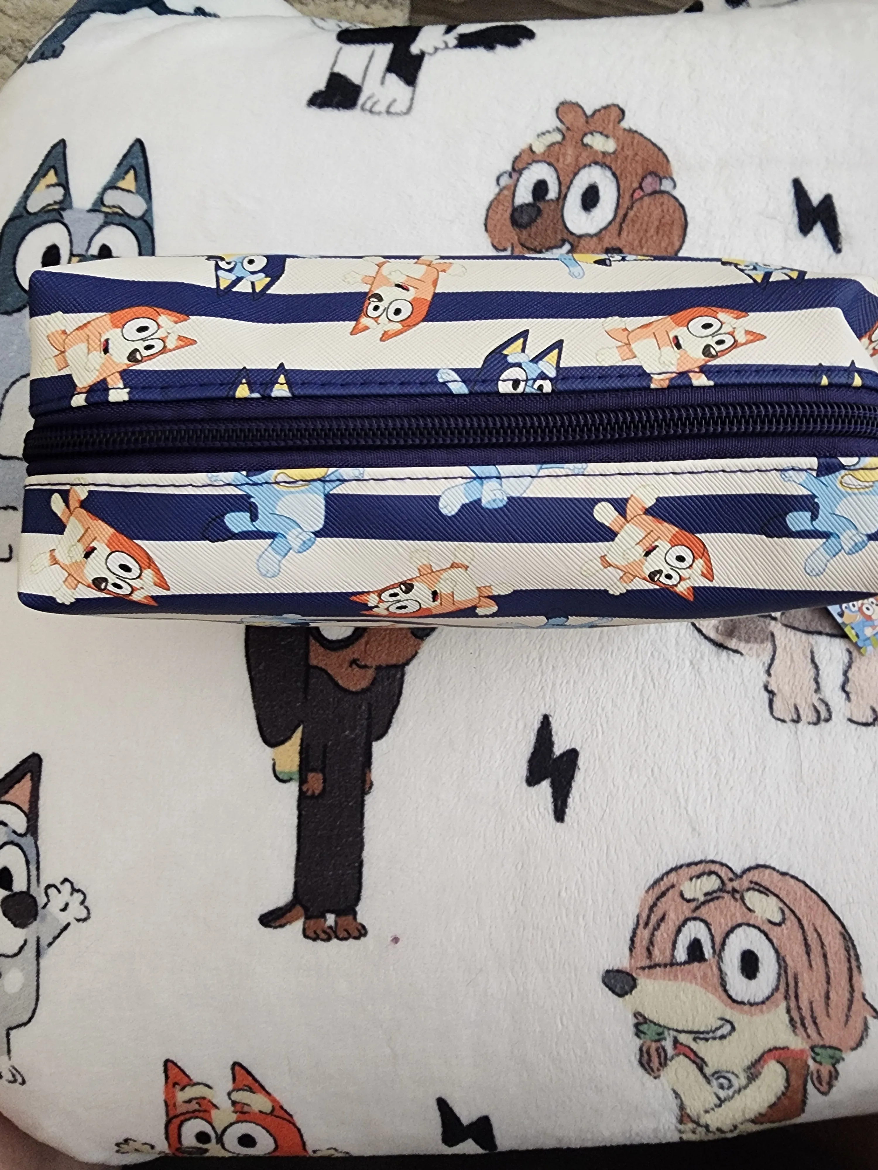 Bluey and Bingo Cosmetic Bag