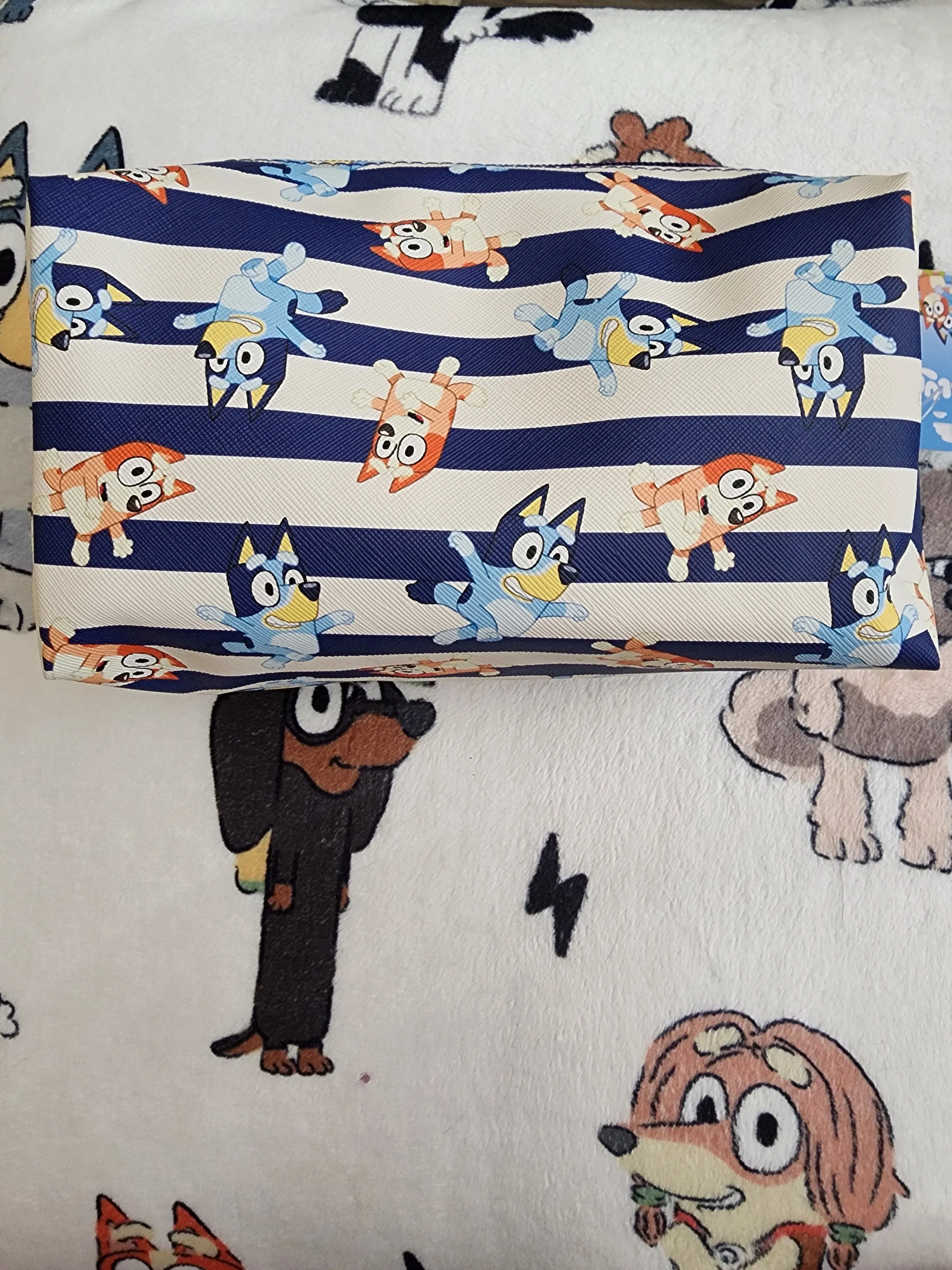 Bluey and Bingo Cosmetic Bag