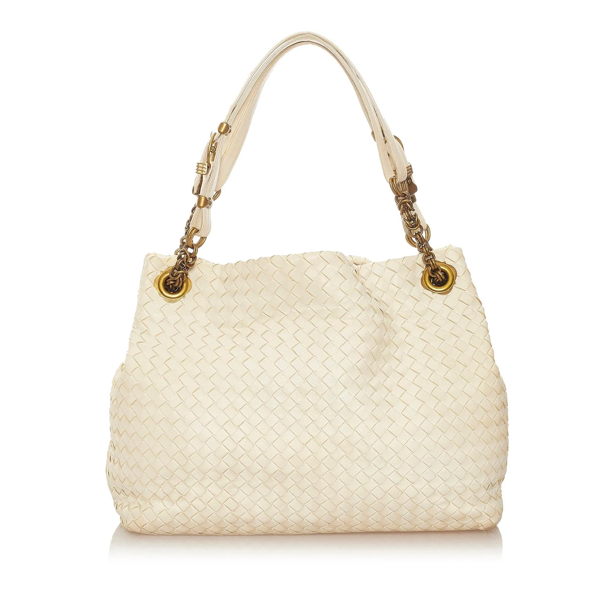 Bottega Veneta Intrecciato Leather Tote Bag (SHG-28129)