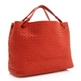 Bottega Veneta Intrecciato Nappa Garda Tote (SHF-20095)