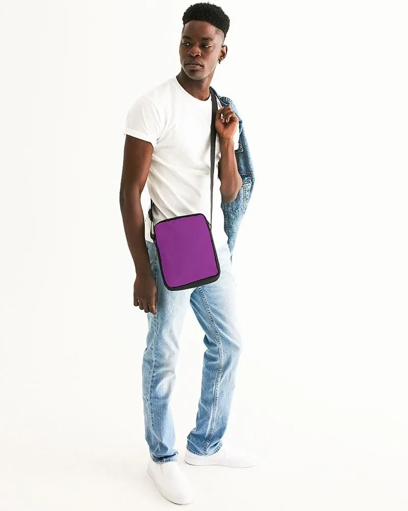 Bright Purple Messenger Pouch | Bright Pure Purple | C50M100Y0K0