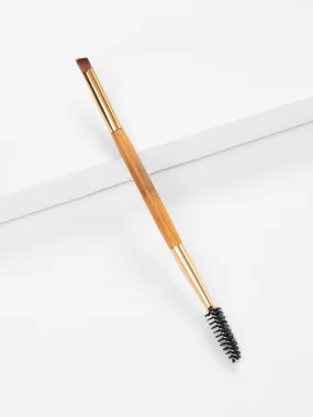 Brown Two Side Eyebrow & Eyelash Brush