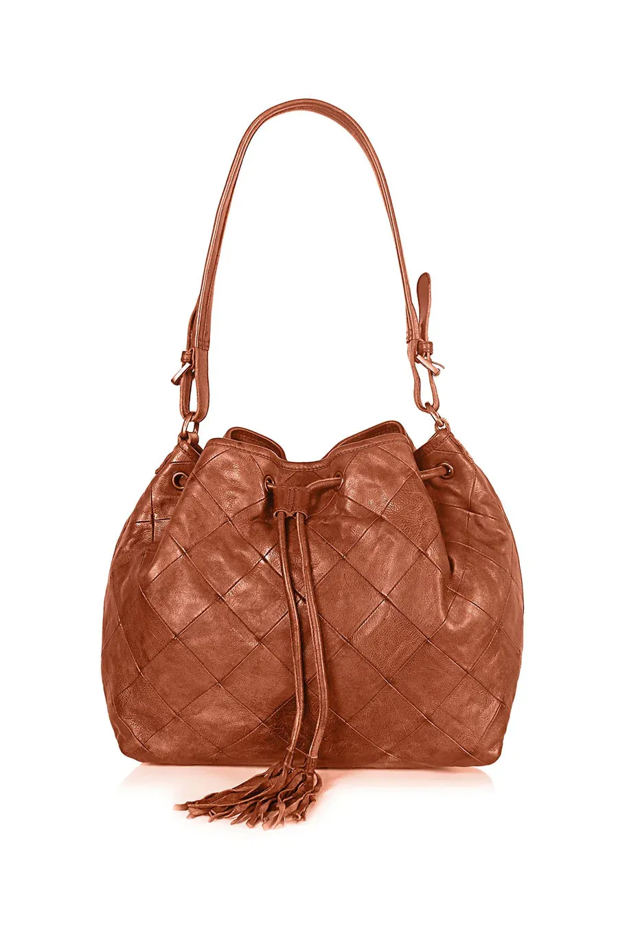 Cannes Diamond Bucket Bag