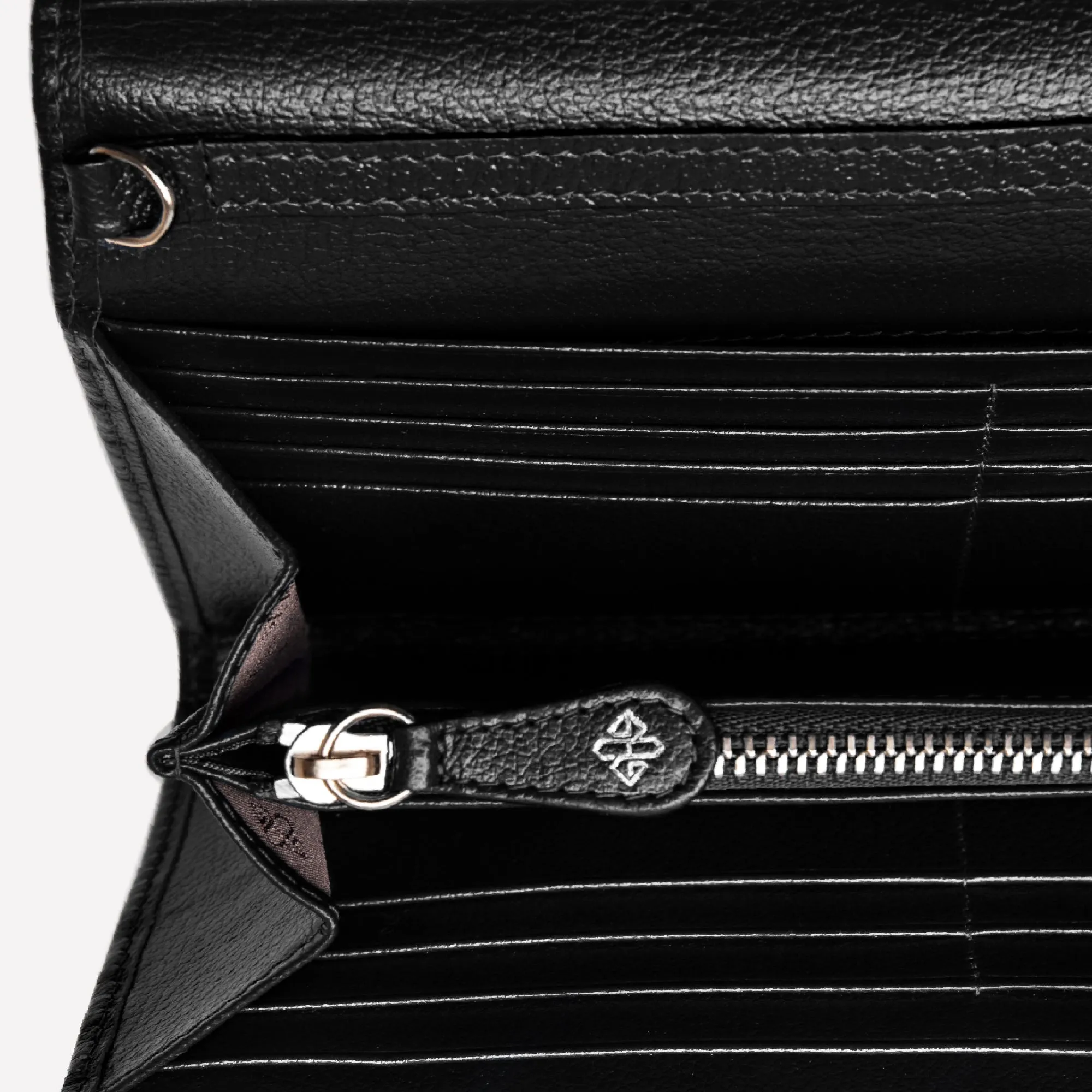 Capra Large Flap-Over Purse