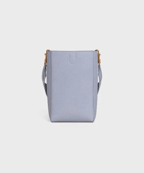 Celine Sangle Small Bucket Bag In Soft Grained Calfskin Cloud