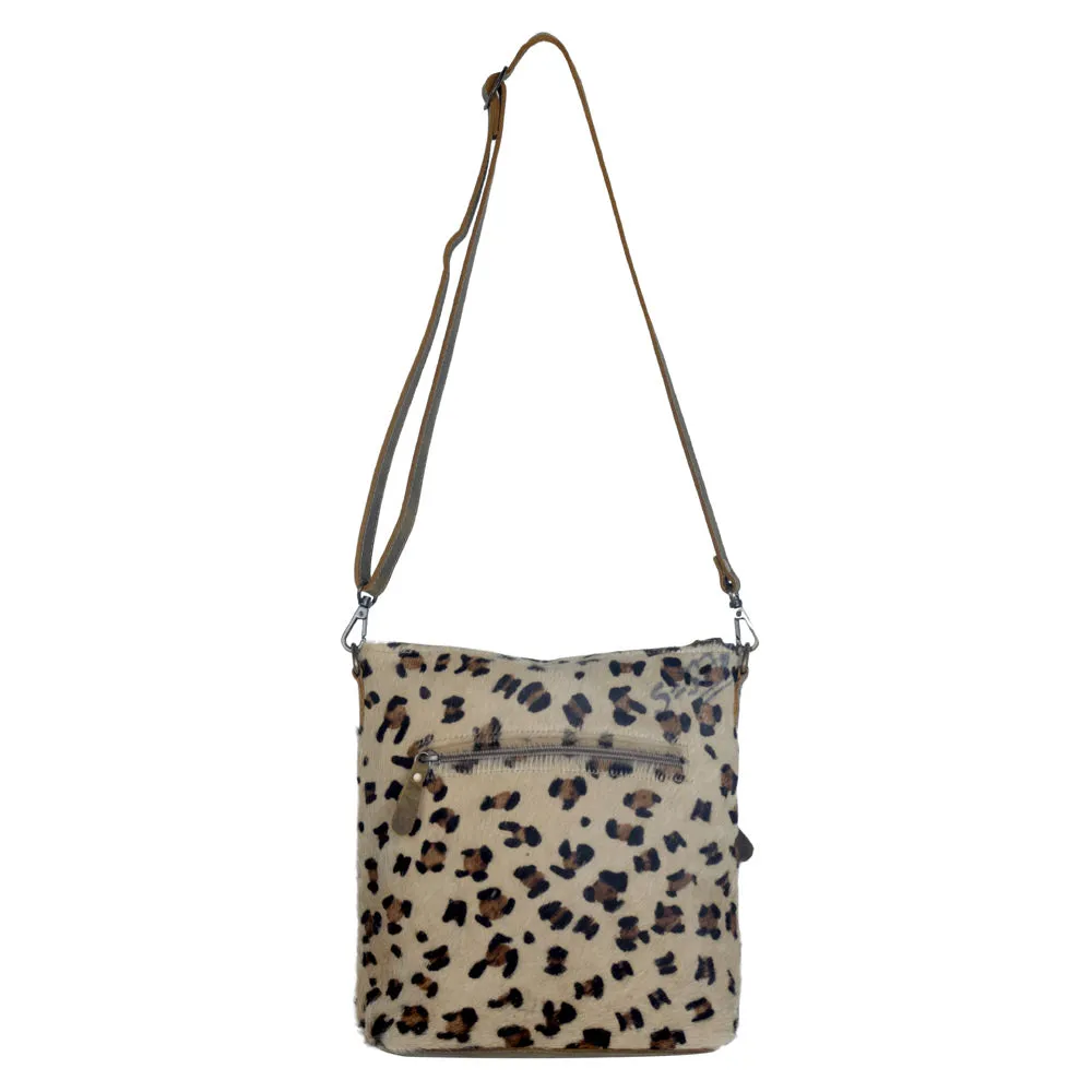 Charisma Leopard Print Leather & Hairon Bag