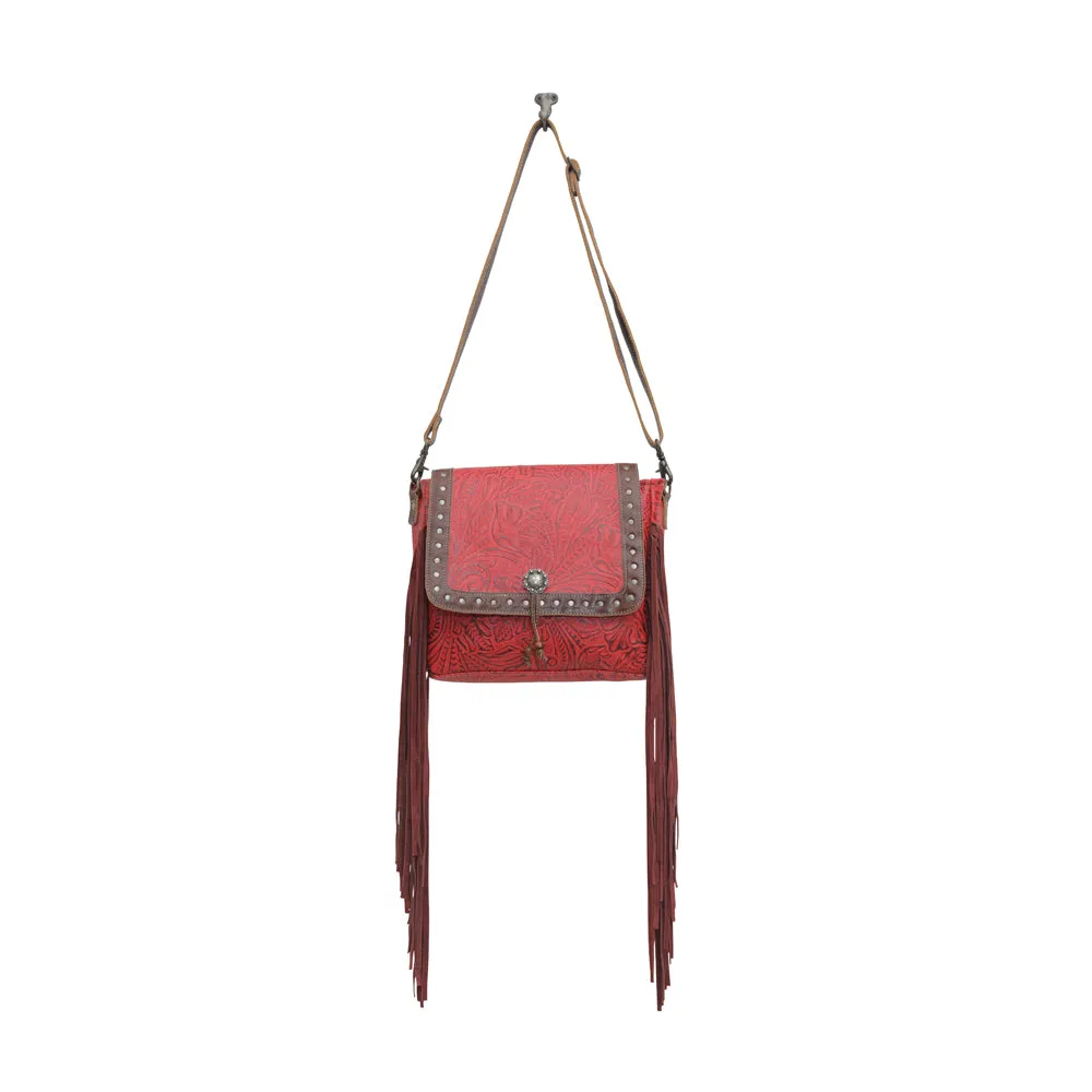 Cherry Pops Leather & Hairon Bag