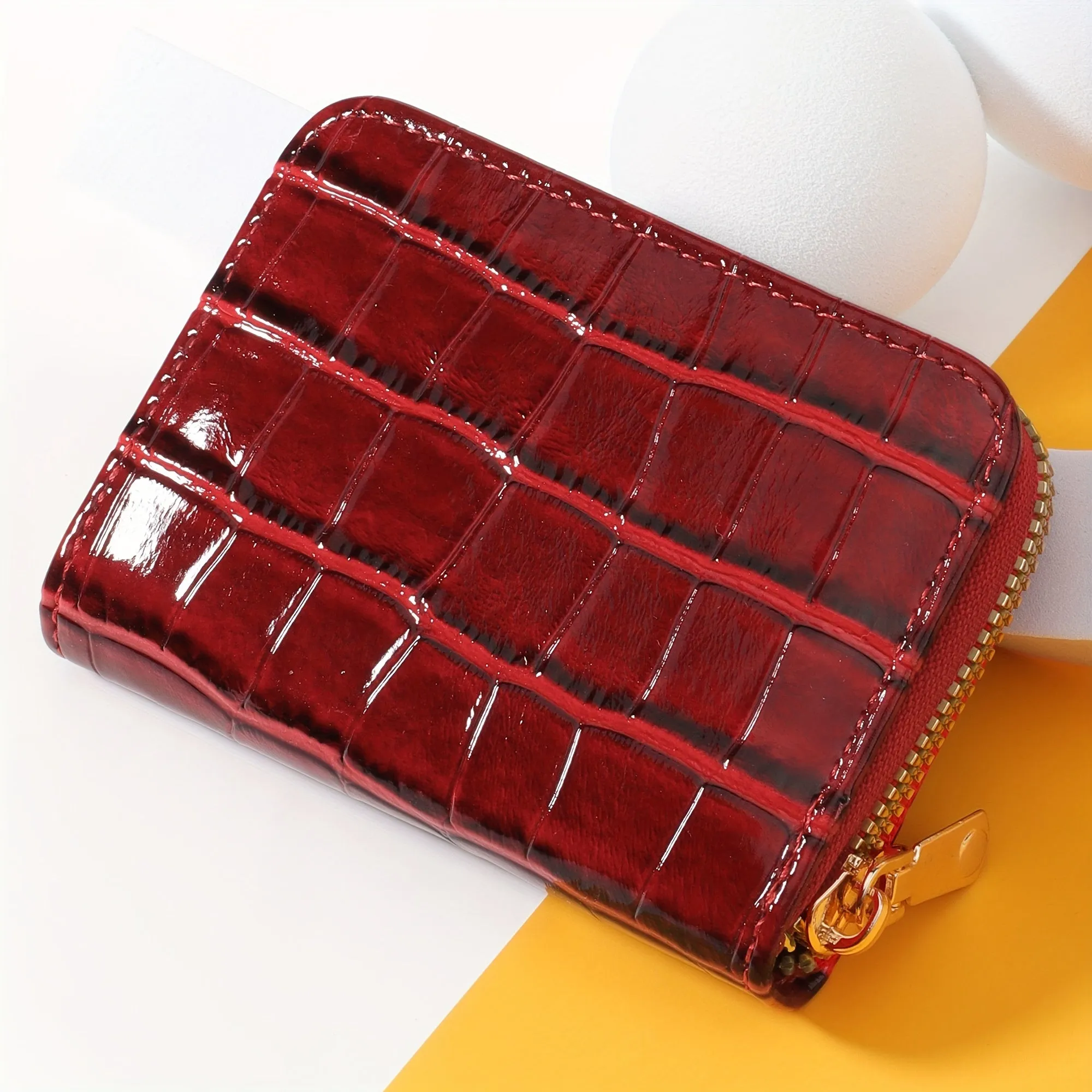 Chic Minimalist Wallet Coin Purse  Card Holder in Solid Colors