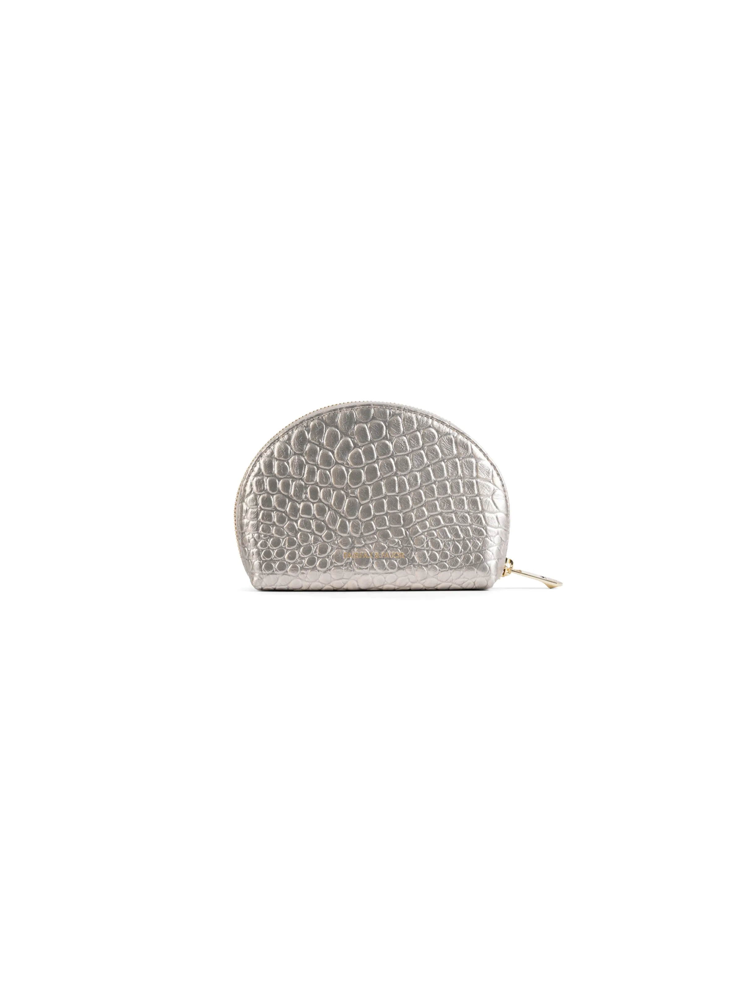 Chiltern Coin Purse - Champagne Croc