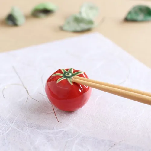 Chopstick Holder - Tomato