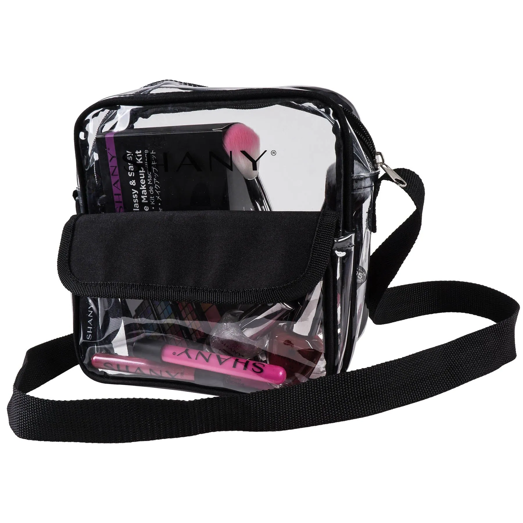 Clear All-Purpose Cross-Body Messenger Bag