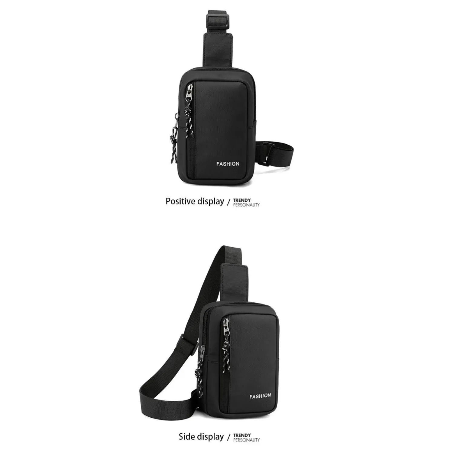 Compact Urban Crossbody Oxford Bag for Men