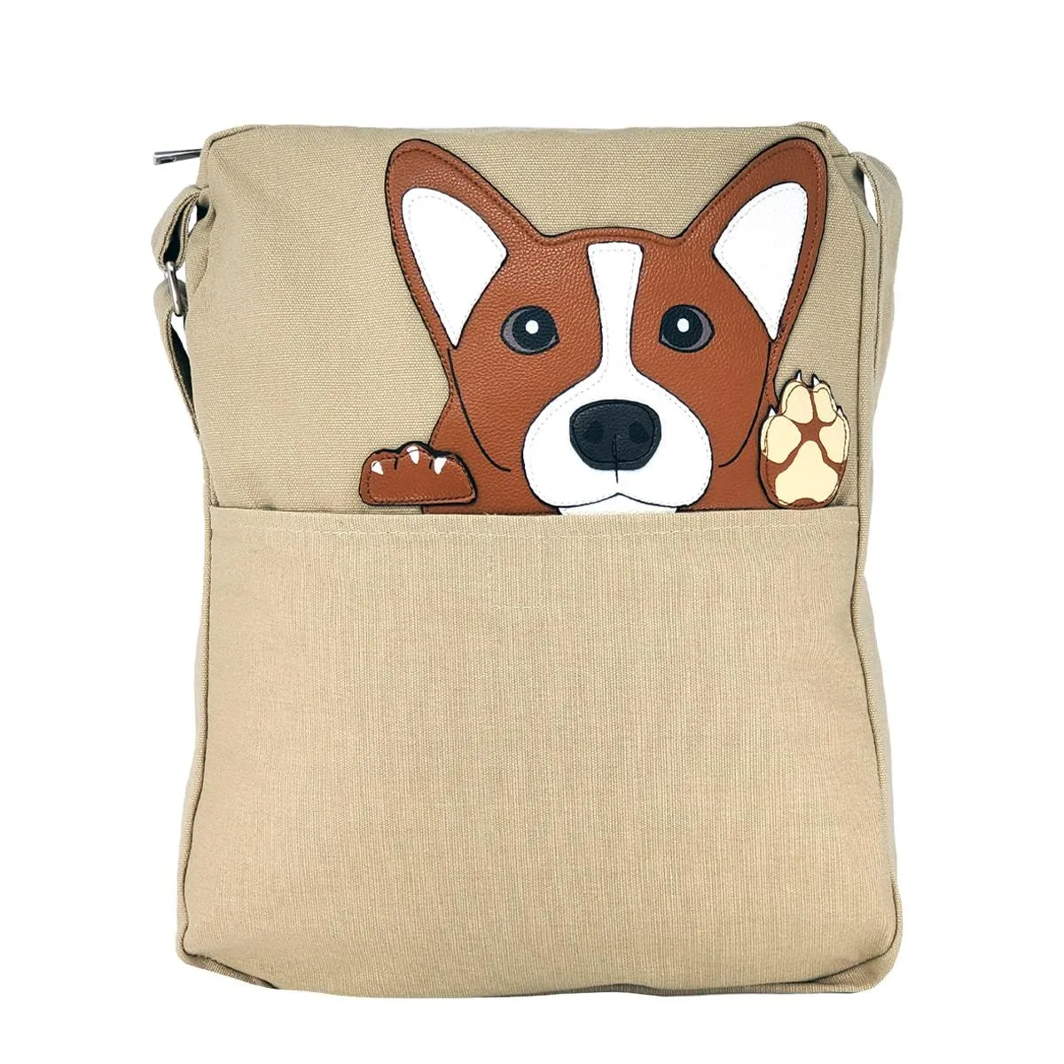 Corgi Messenger Bag