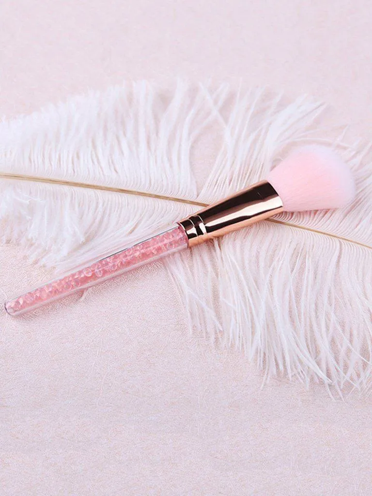 Crystal Handle Blush Brush 1pc