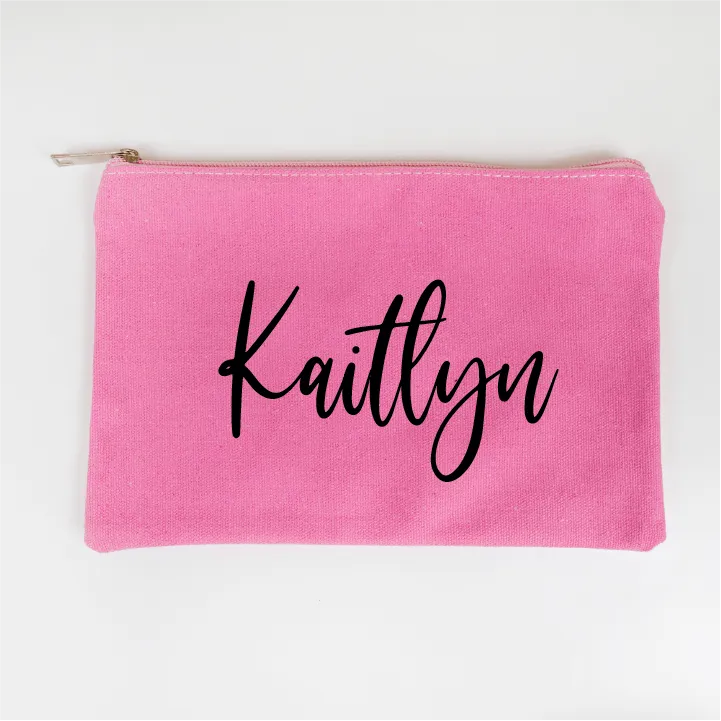 Custom Kaitlyn Bridal Makeup Bag