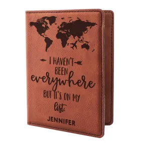 Custom Passsport Holder - Personalized Passport Cover, Gift for Him, Gift for Her