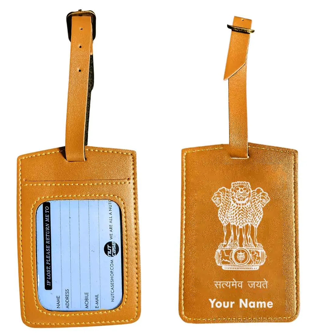 Customized Passport Holder Cover -  INDIAN PASSPORT STYLE