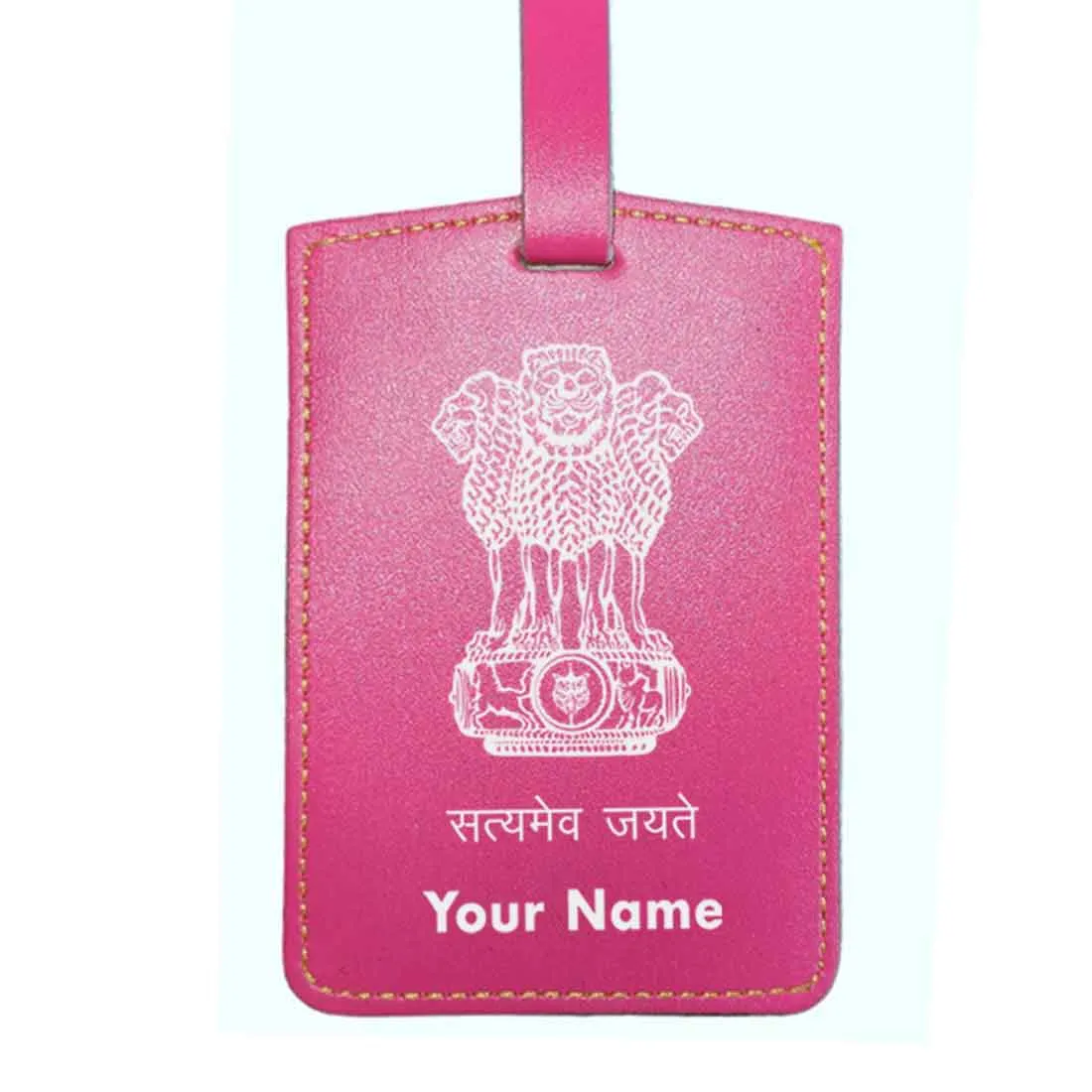 Customized Passport Holder Cover -  INDIAN PASSPORT STYLE