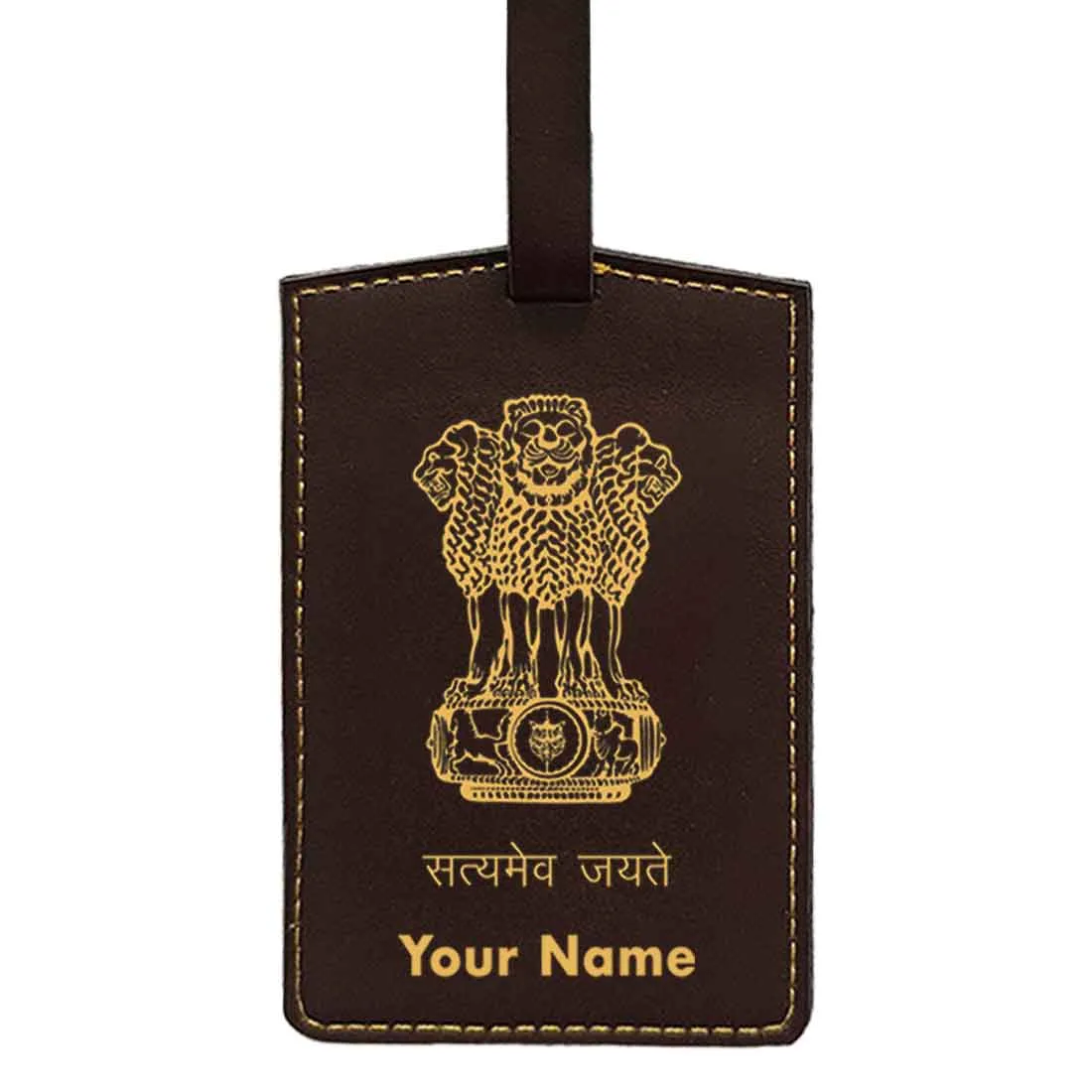 Customized Passport Holder Cover -  INDIAN PASSPORT STYLE